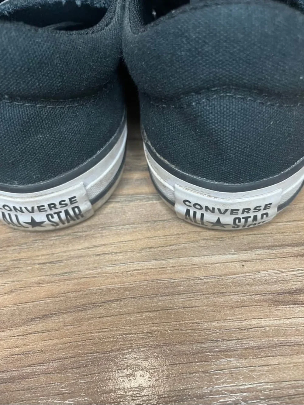 Converse Black and White Low Top Sneakers - Picture 2 of 5